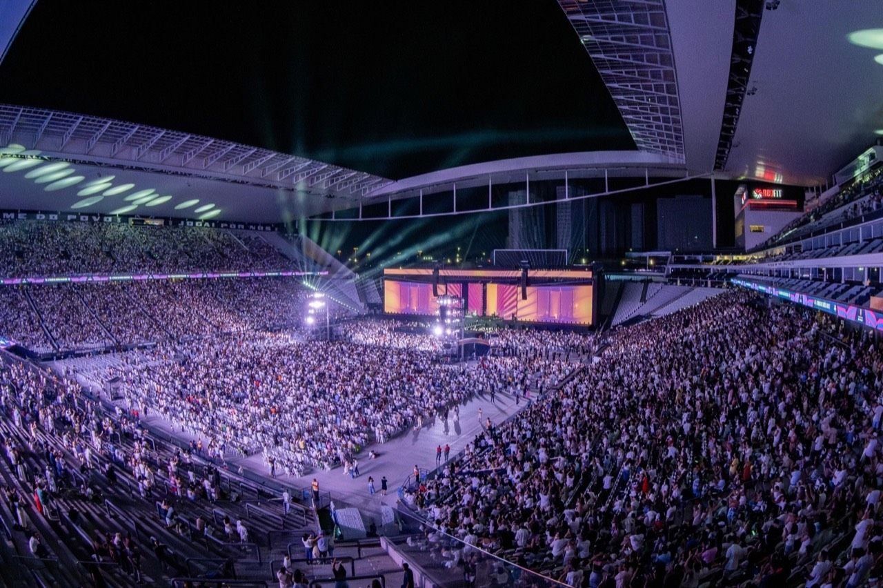 A packed Neo Química Arena